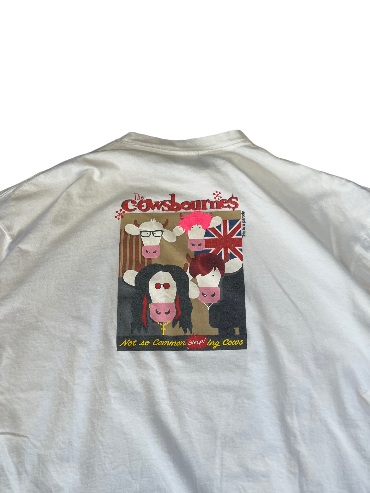 (XL) Vintage The Cowsbournes Double Sided Tee