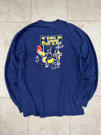 (XL) Vintage 90’s Delta Gamma Miami U. Graphic Long-Sleeved Shirt