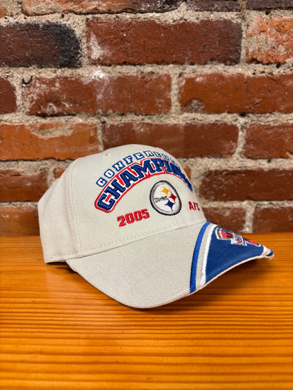 Vintage 2005 Steelers AFC Champs Hat