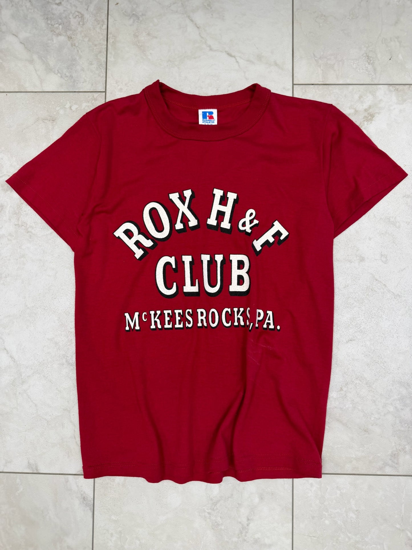 (S) Vintage 80's Rox H&F Club Tee