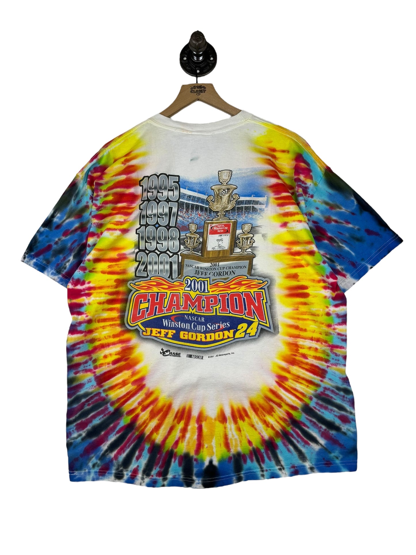 (L/XL) 2001 Jeff Gordon Tiedye Tee #49
