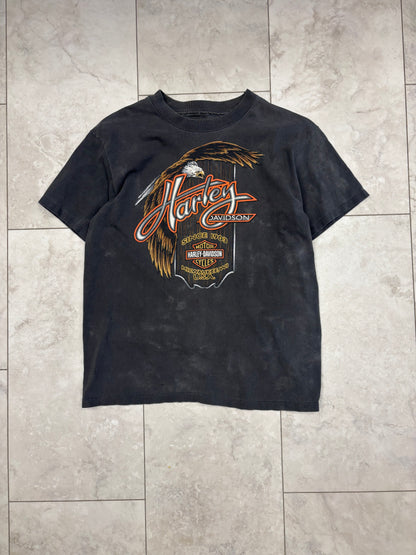 (L) Vintage Harley Eagle Graphic Tee
