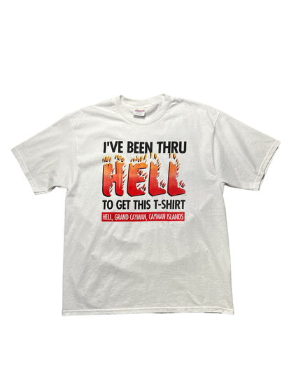(L) Vintage I’ve Been Thru Hell To Get This T- Shirt Tee