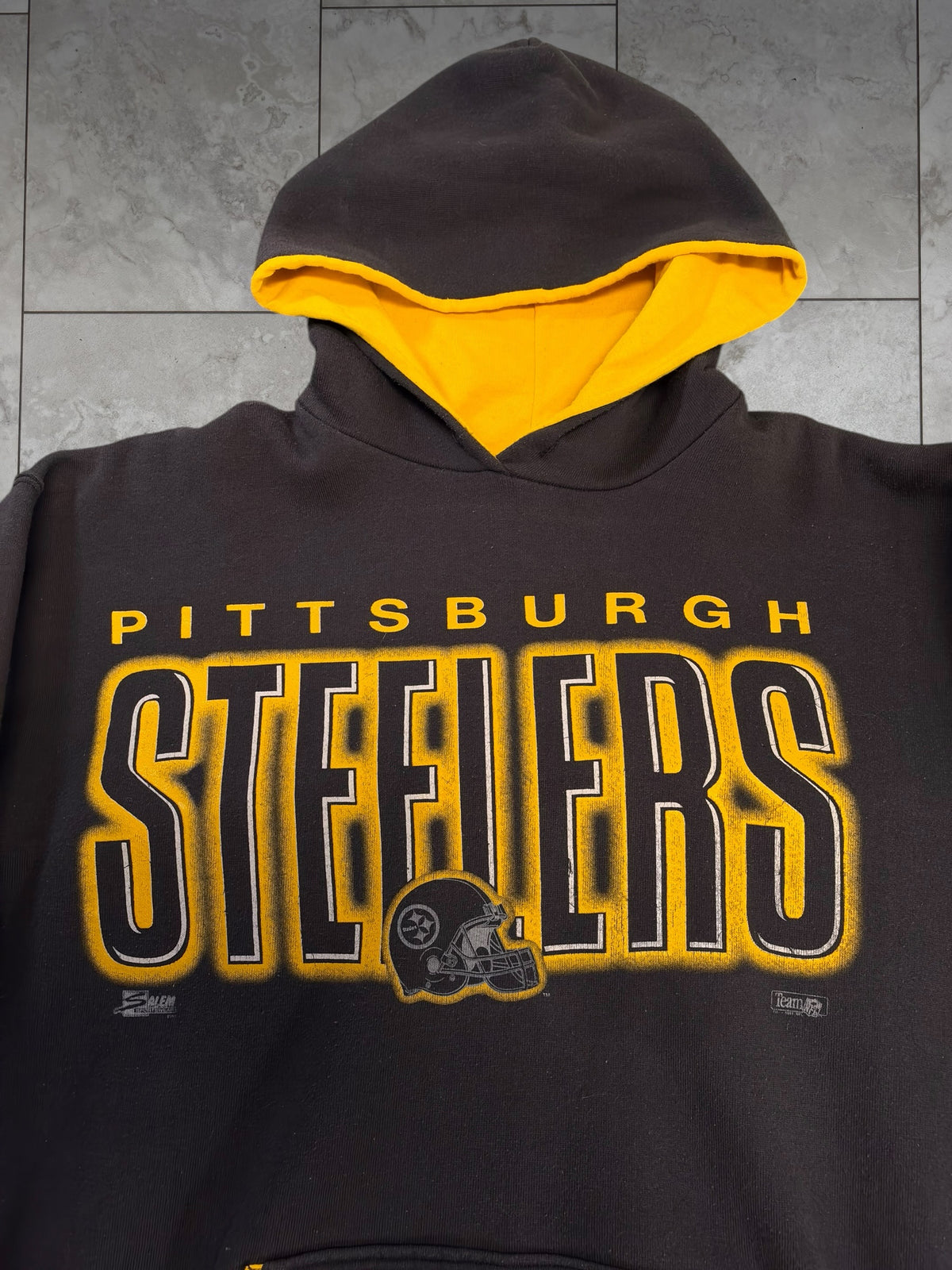 (XL) 1992 Steelers Graphic Hoodie