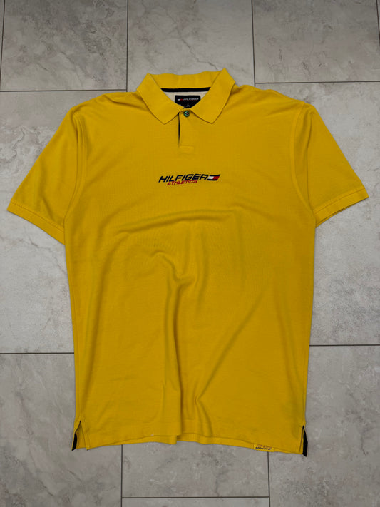 (XL) Vintage 90’s Hilfiger Athletics Embroidered Polo Shirt