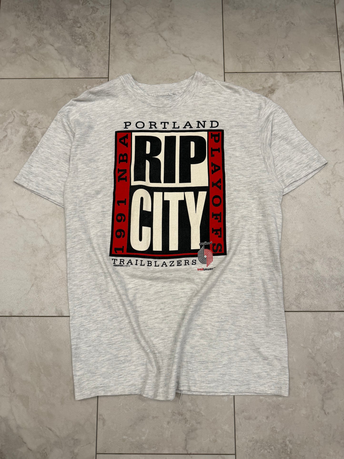 (XL) 1991 Portland Trailblazers Graphic Tee