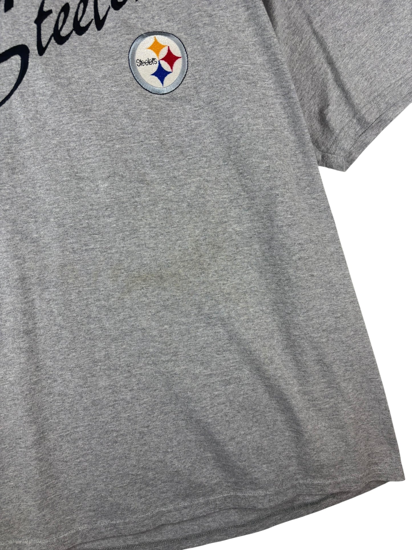 (XXL) Vintage Steelers Embroidered Tee