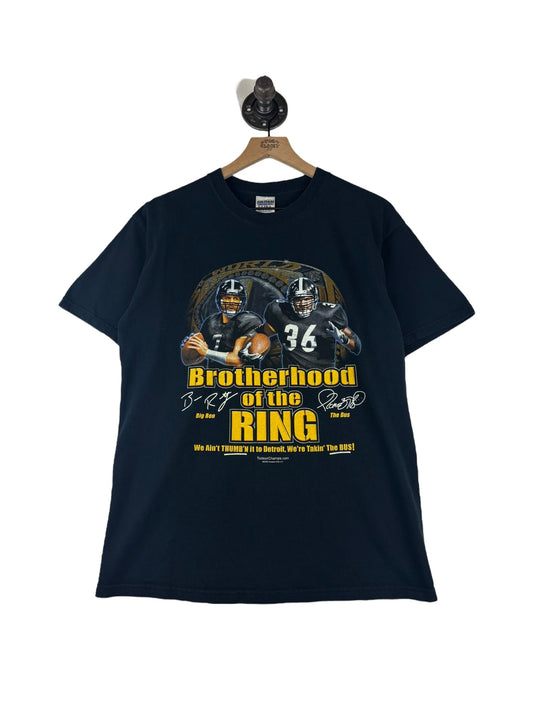 (M) 2006 Steelers Brotherhood of The Ring Tee