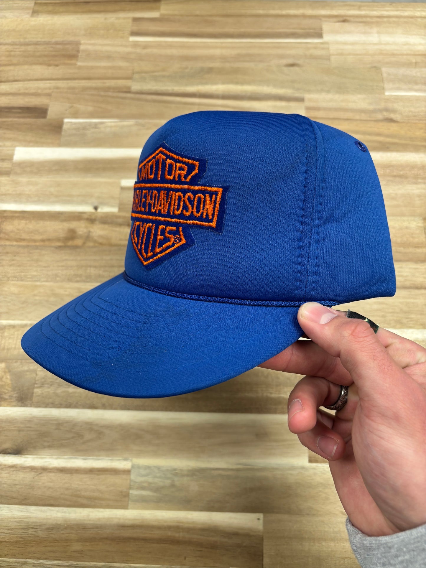 Vintage Harley Davidson Trucker Hat