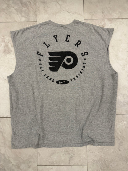 (XXL) Vintage 90’s Nike Philadelphia Flyers Sleeveless Graphic Tee