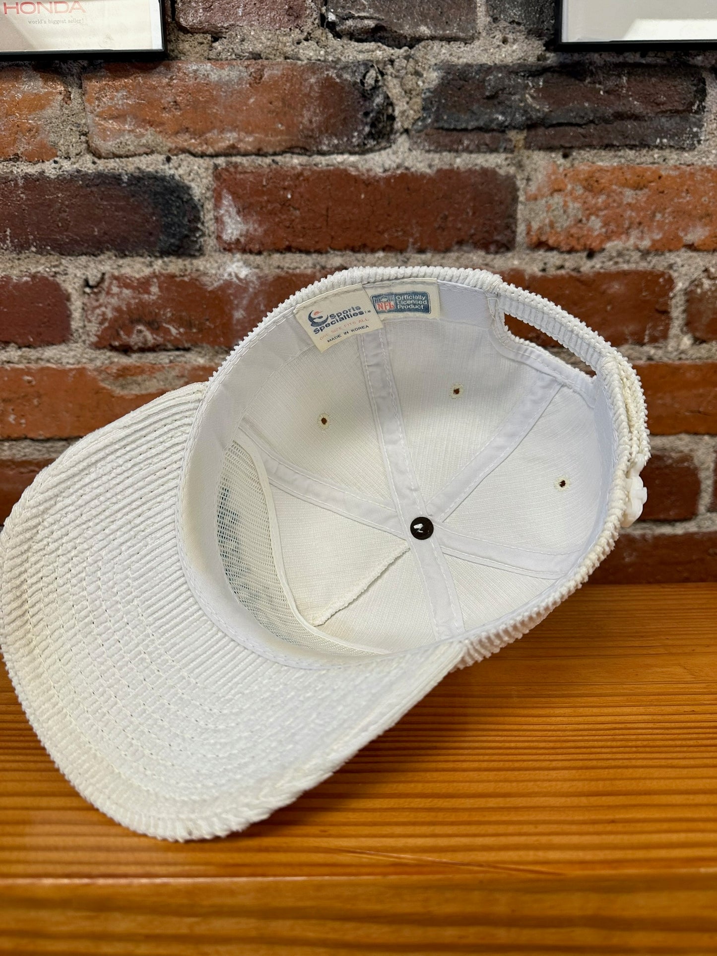 Vintage Miami Dolphins Single Line Script Corduroy Hat