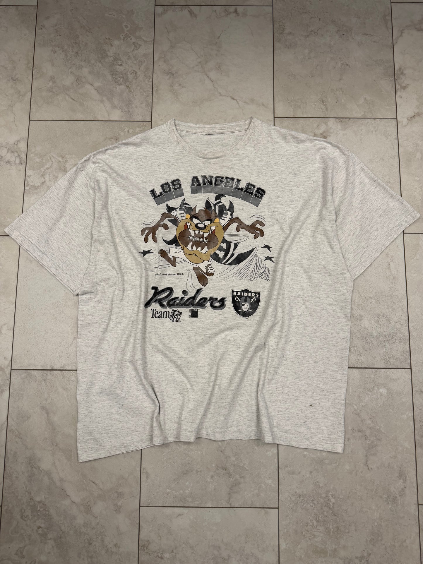 (XL) 1993 Los Angeles Raiders x Taz Graphic Tee