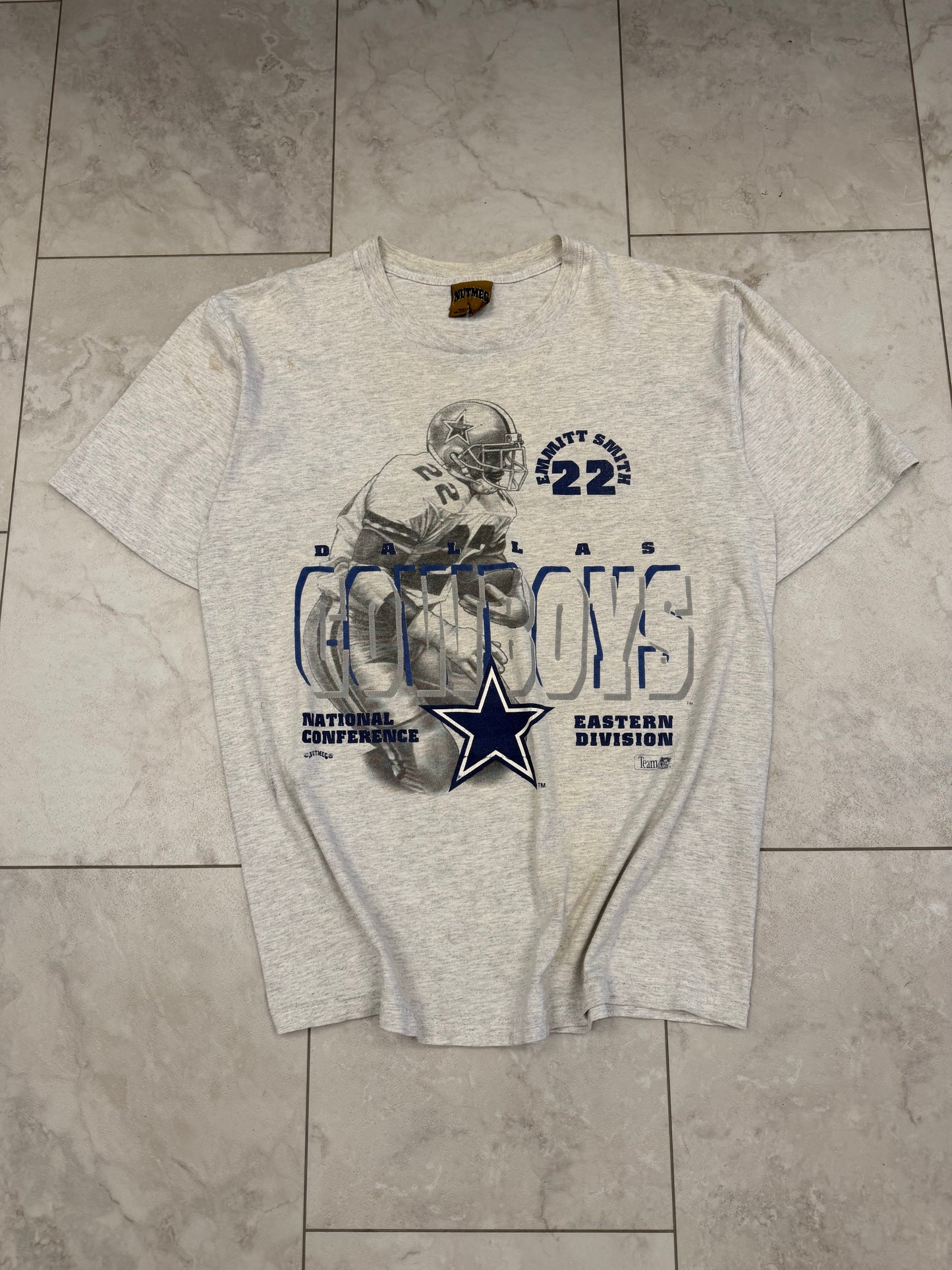(L) Vintage 90’s Dallas Cowboys Emmitt Smith Graphic Tee