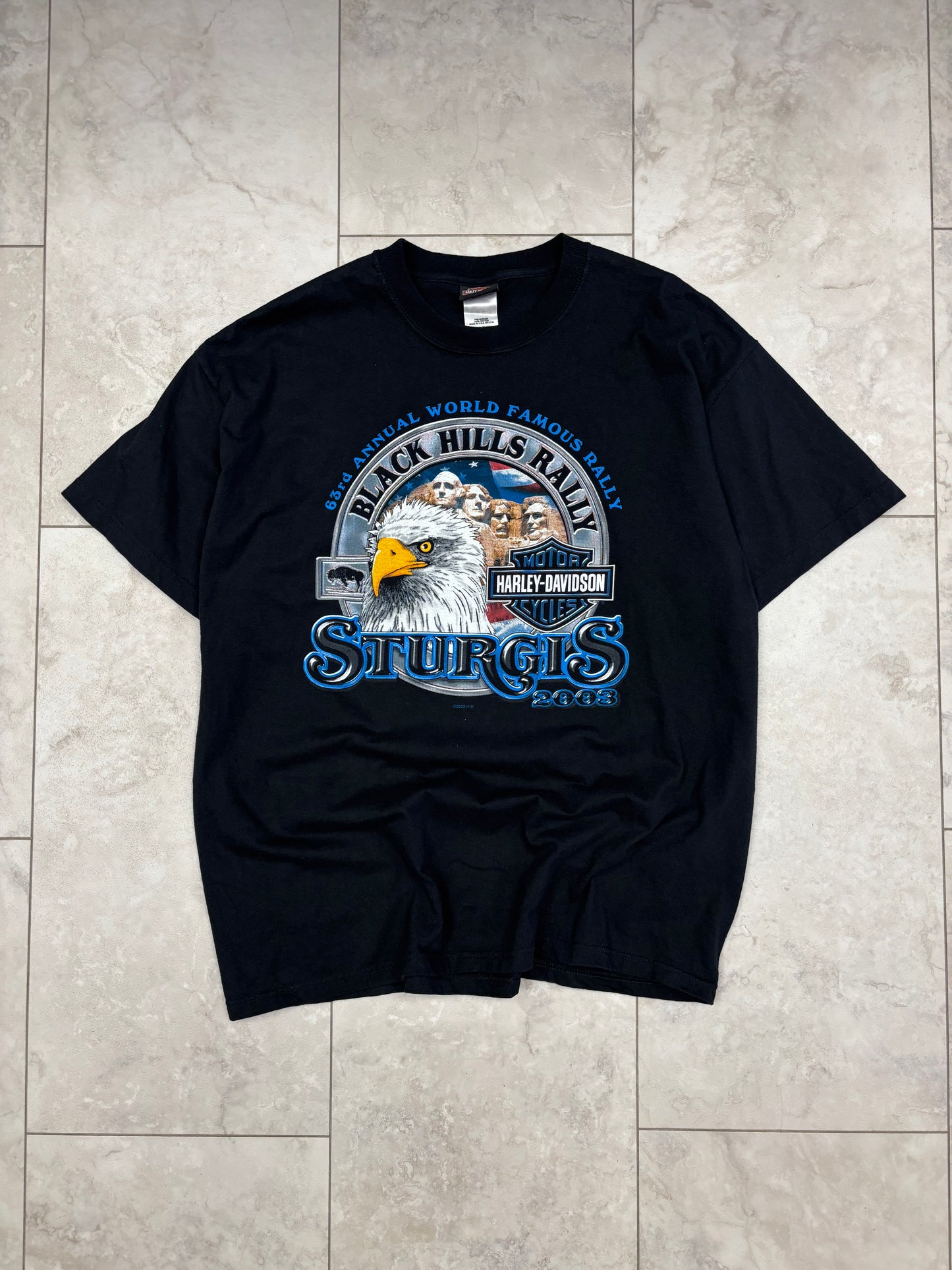(XL) 2003 Harley Sturgis Rally Tee