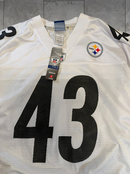 (L) Vintage Y2K Steelers Troy Polamalu #43 Jersey (Brand New)