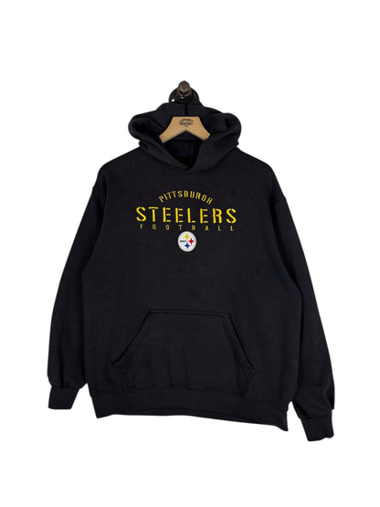 (M) Vintage Steelers Embroidered Hoodie