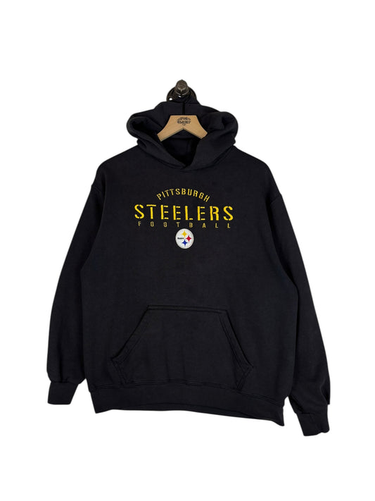 (M) Vintage Steelers Embroidered Hoodie