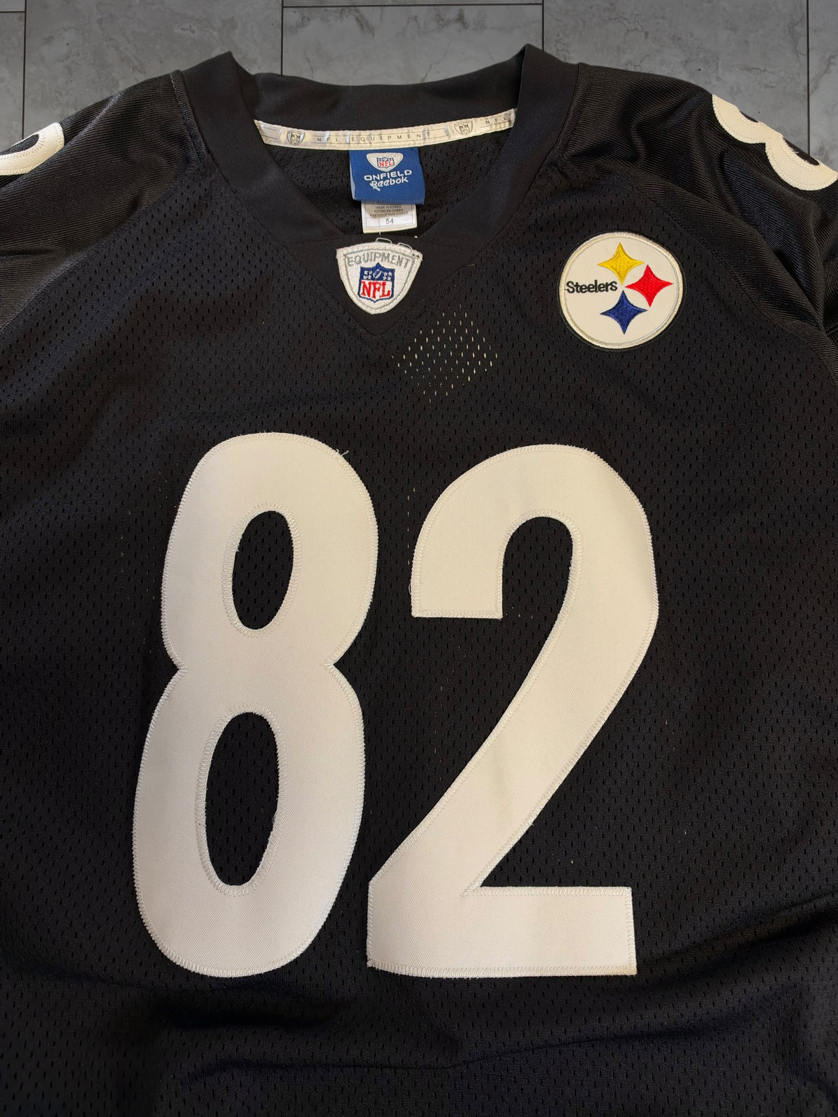(54/XXL) Vintage Y2K Steelers Antwaan Randle El #82 Jersey