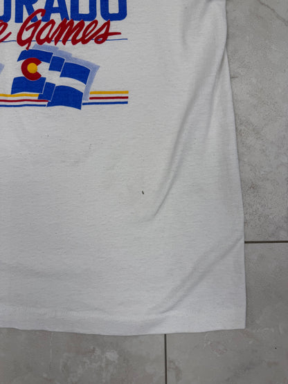 (L) 1991 Colorado State Games Graphic Tee