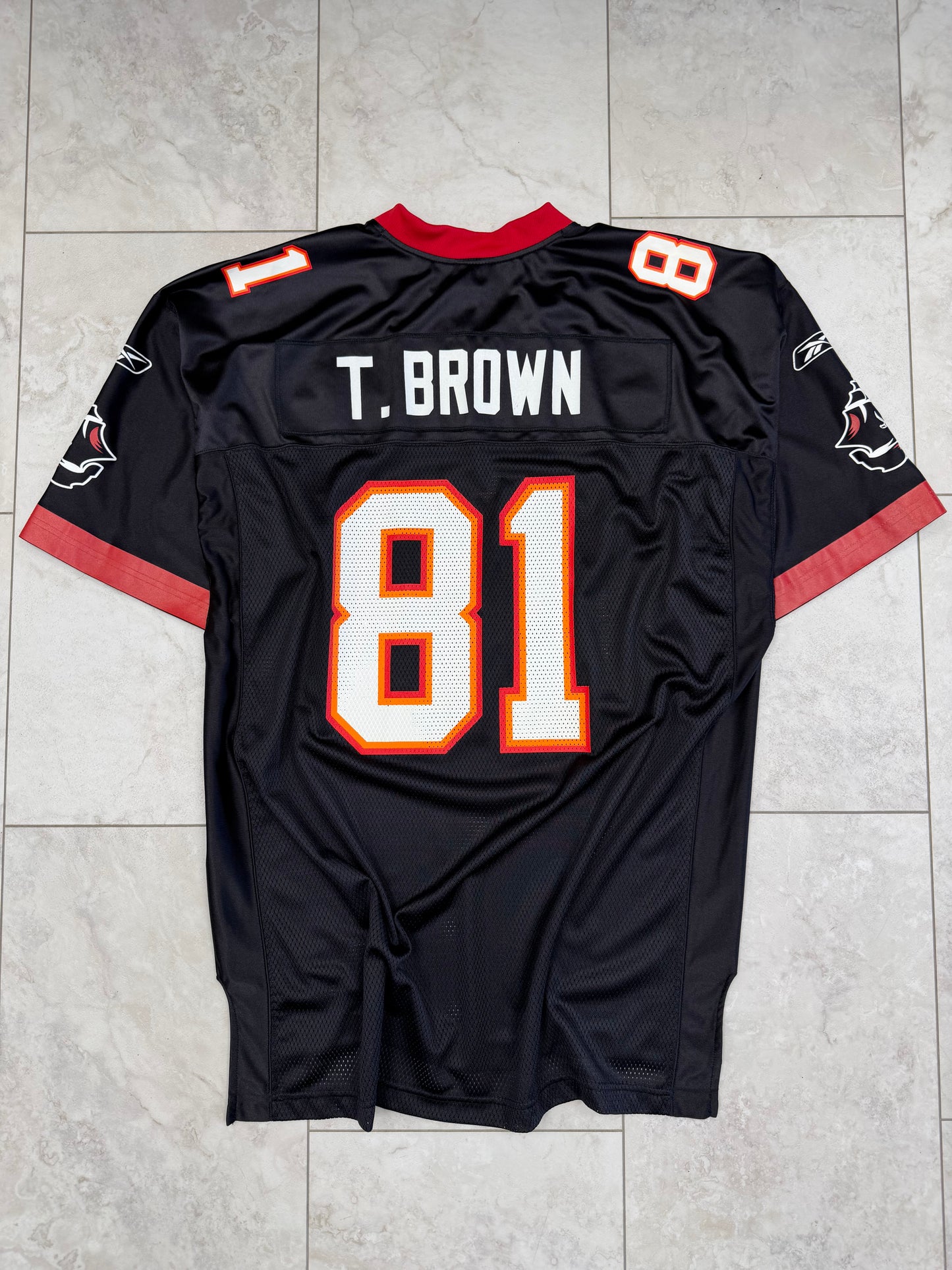 (XL) Vintage Y2K Tampa Bay Buccaneers Tim Brown #81 Jersey
