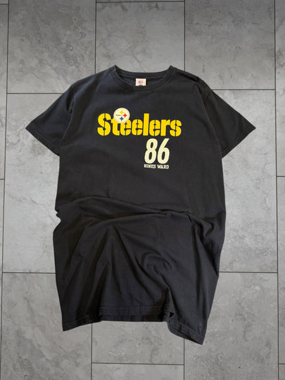 (L) Vintage Y2K Steelers Hines Ward Tee