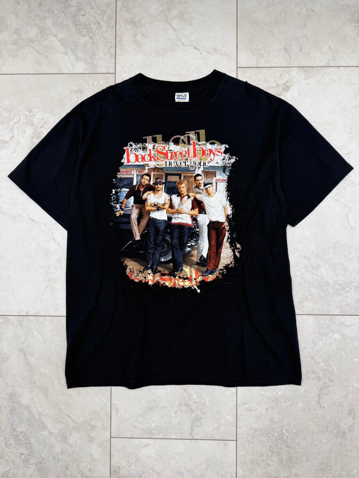 (XL) 2005 Backstreet Boys “Never Gone” Tour Graphic Tee
