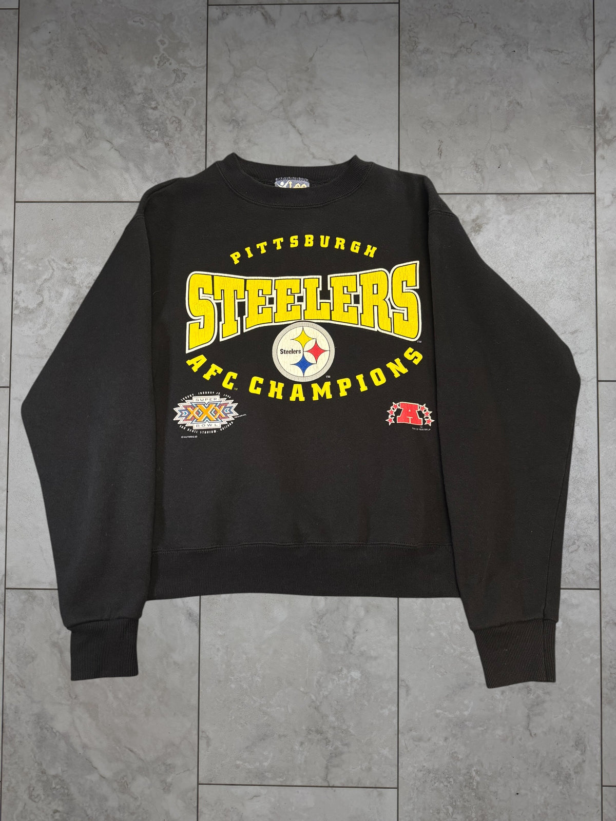 (XS/S) 1995 Steelers AFC Champs Crewneck