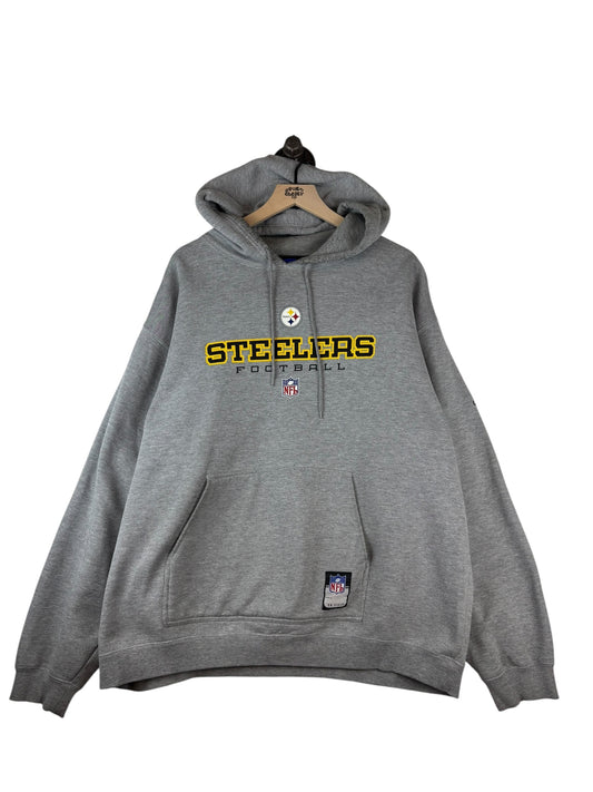 (XL) Vintage Y2K Steelers Football Hoodie