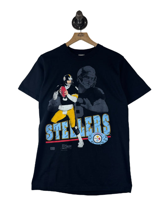 (S) 1990 Steelers Bubby Brister Salem Tee