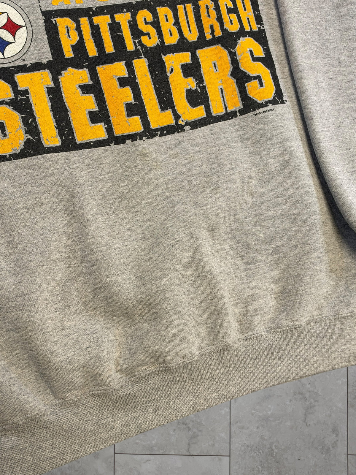 (XL) 1995 Steelers Division Champions Starter Crewneck