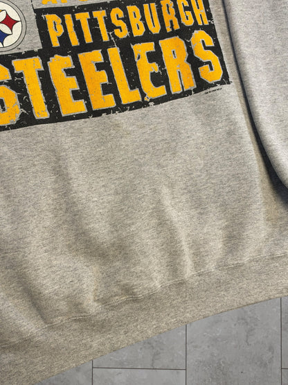 (XL) 1995 Steelers Division Champions Starter Crewneck