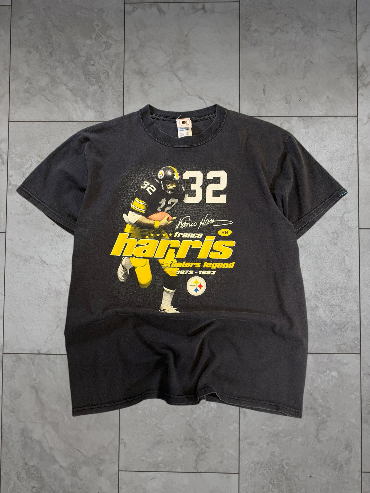 (M) Vintage Y2K Steelers Franco Harris Tee