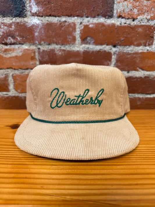 Vintage Weatherby Corduroy  Hat - NEW