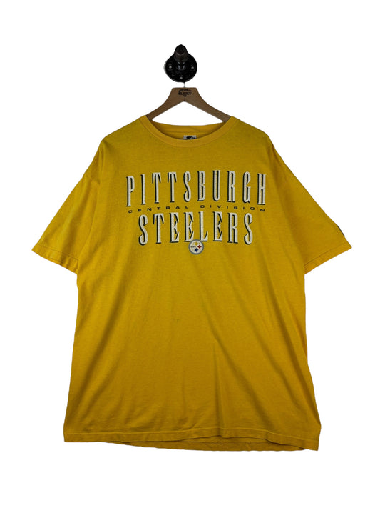 (L/XL) Vintage Steelers Starter Double Sided Tee