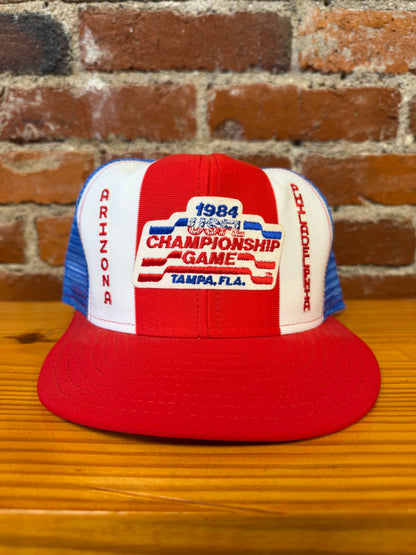 Vintage  1984 USFL Championship Game Trucker Hat - NEW