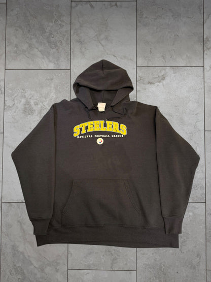 (XL) Vintage Y2K Steelers NFL Hoodie