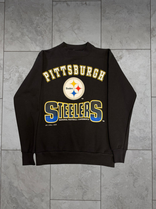 (XS/S) Vintage 90's Steelers NFL Chill Crewneck