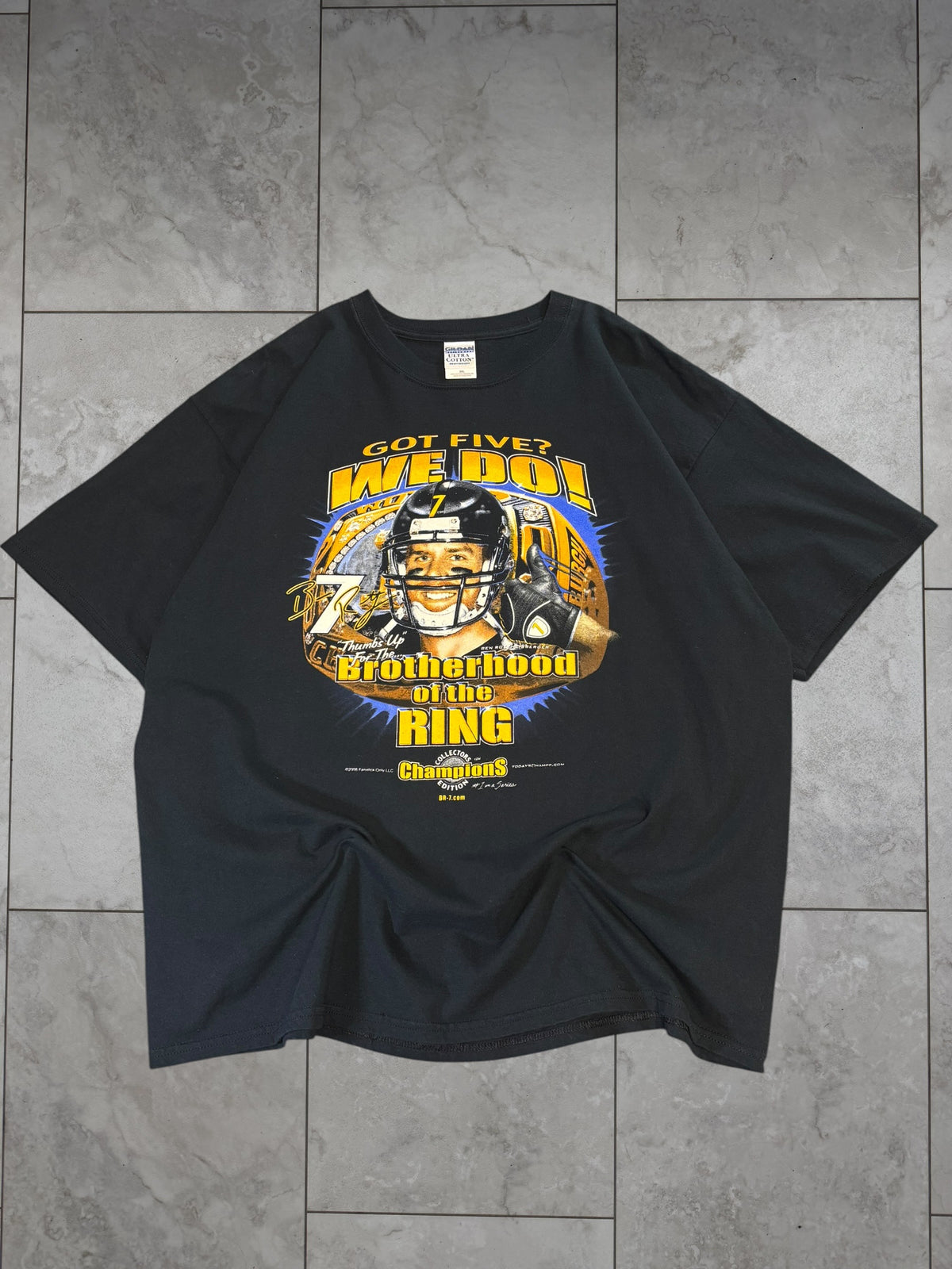 (XXL) 2006 Steelers Got Five? We Do! Tee