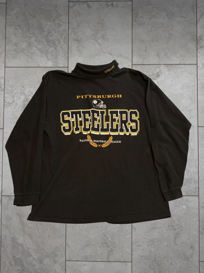 (XL) 1996 Steelers Turtleneck Long Sleeve Shirt
