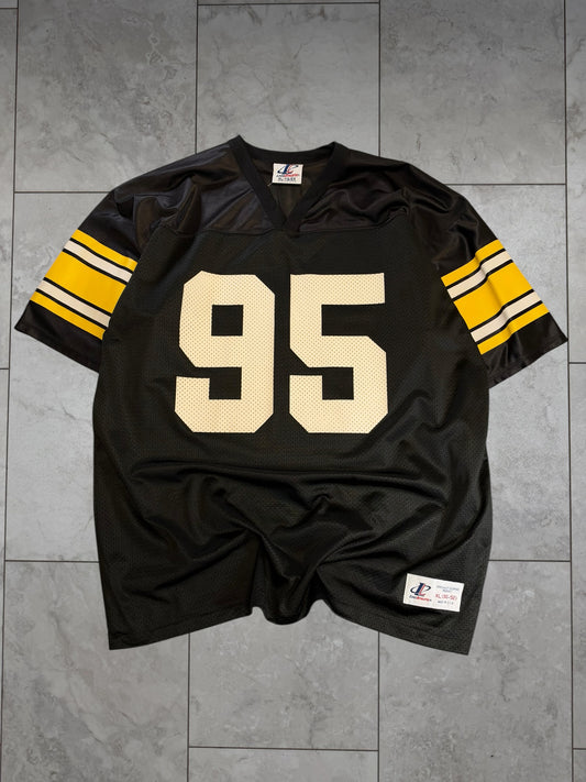 (XXL) Vintage 90's Steelers Greg Lloyd #95 Logo Athletic  Jersey