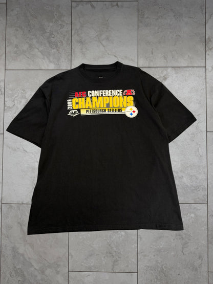 (XXL) 2008 Steelers AFC Conference Champions Tee