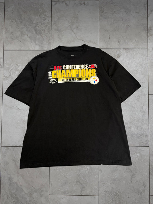 (XXL) 2008 Steelers AFC Conference Champions Tee