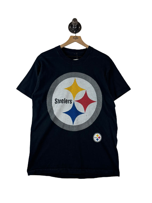 (L) Vintage Steelers Logo Tee