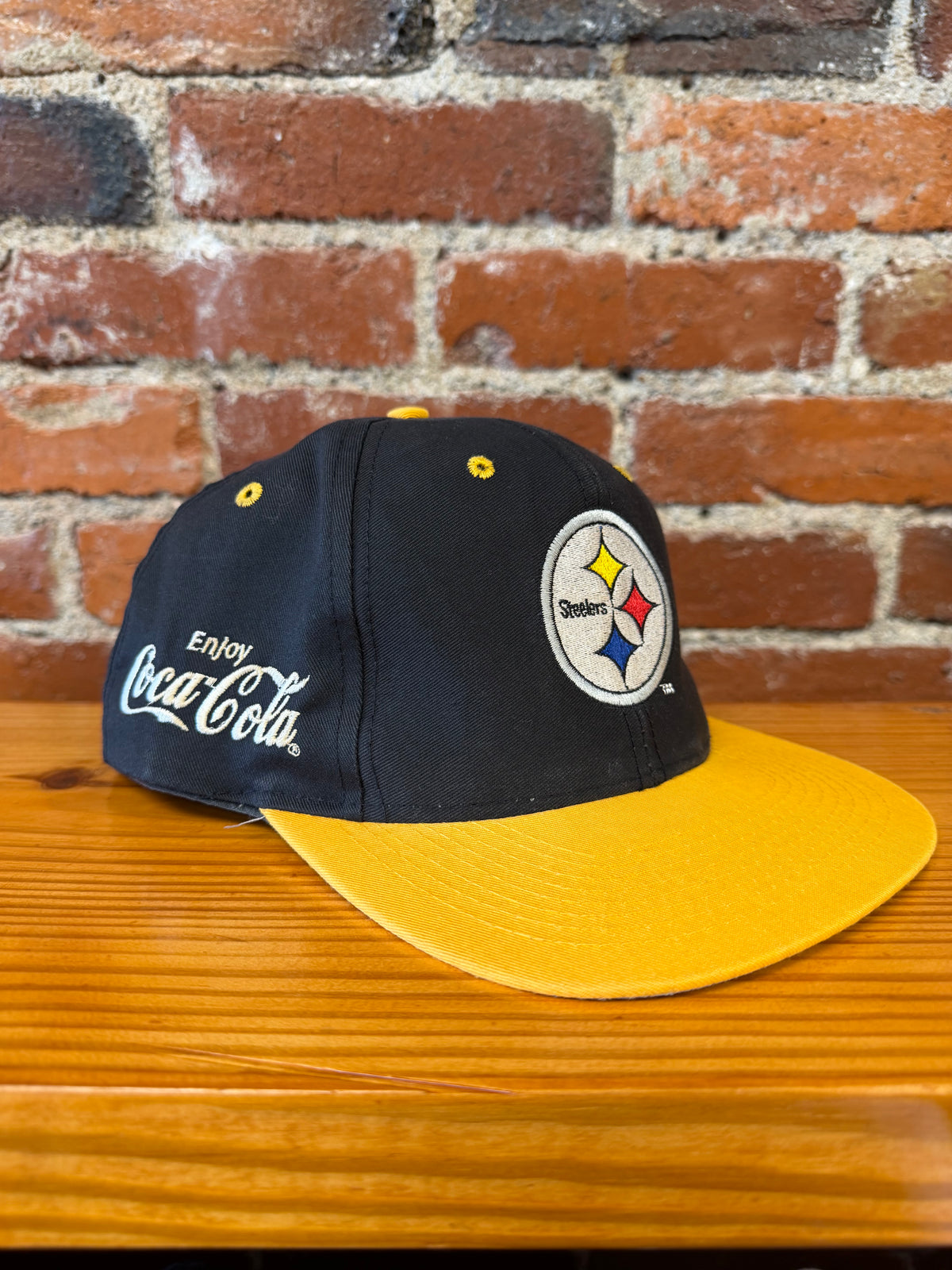 Vintage 90’s Steelers Embroidered Logo 7 Snapback