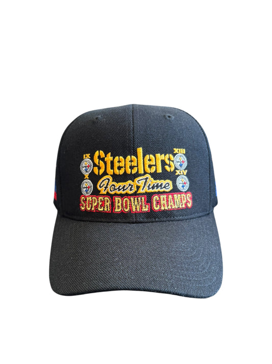 Vintage Y2K Steelers Strapback Hat