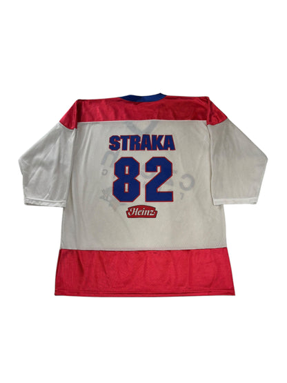 (S) Vintage Penguins Czech Republic Jersey - #82 Straka