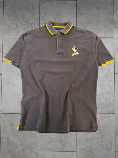 (L) Vintage 90’s Penguins Embroidered Starter Polo Shirt