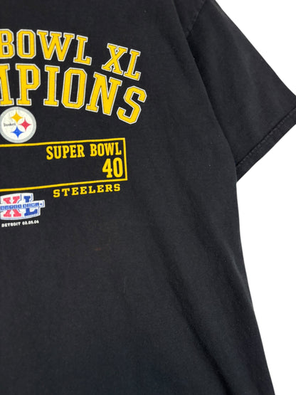 (M/L) 2006 Steelers Super Bowl XL Champs Tee