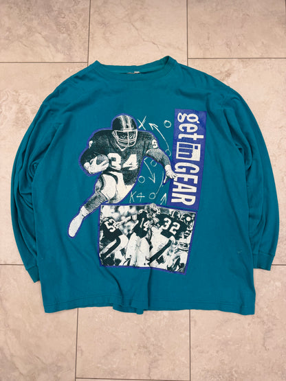 (XL) Vintage 90’s LA Gear Football Graphic Long-Sleeve Shirt