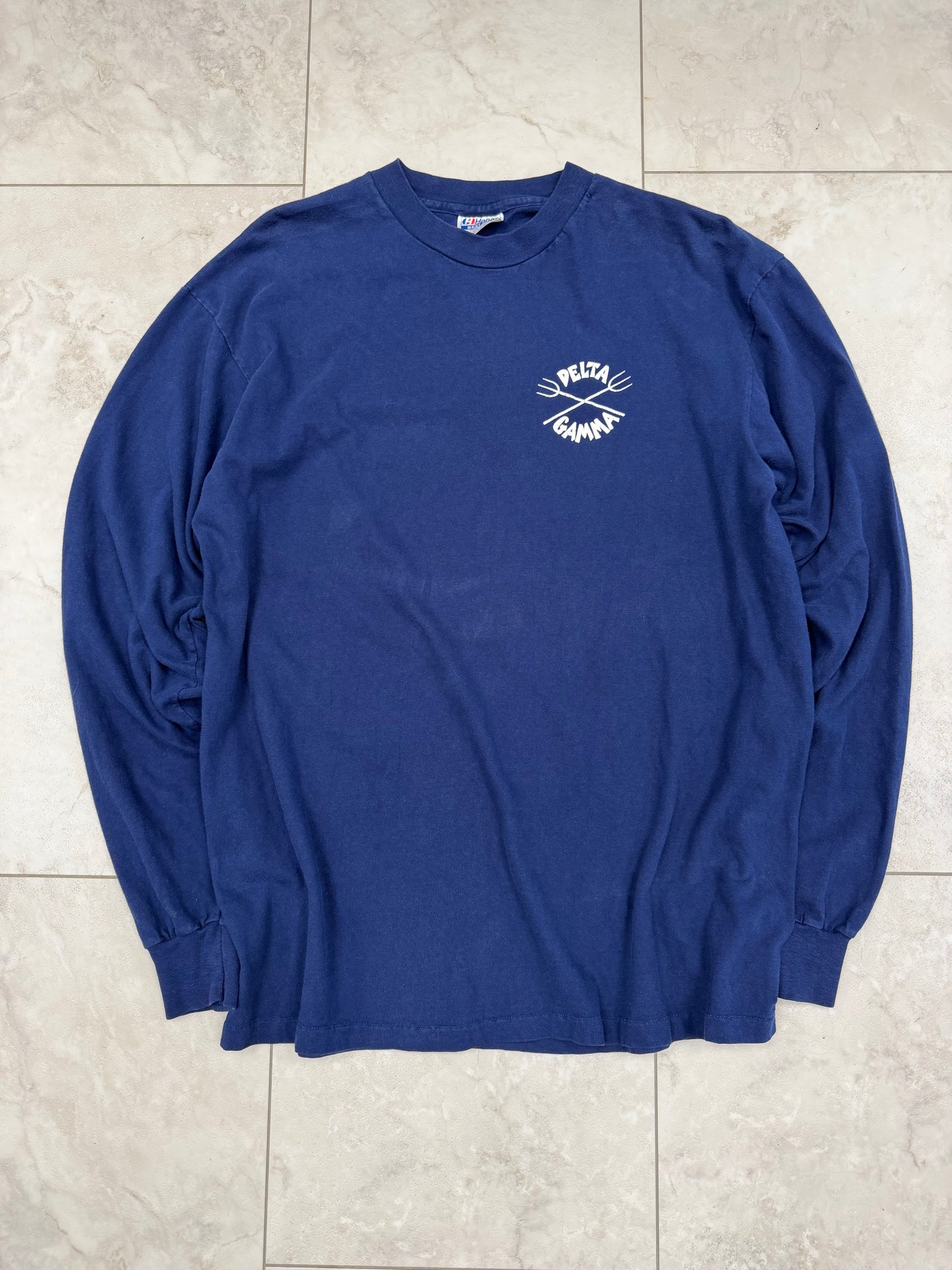 (XL) Vintage 90’s Delta Gamma Miami U. Graphic Long-Sleeved Shirt